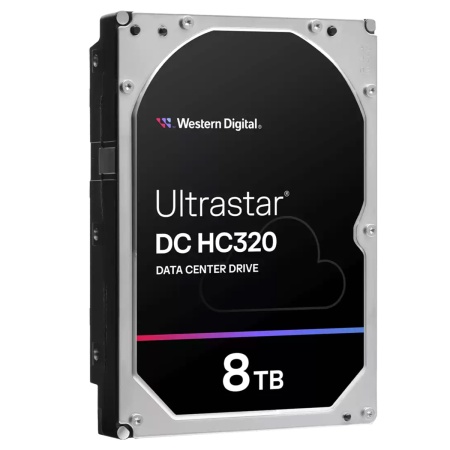 3.5" 8TB WD Ultrastar DC HC320 0B36453 SAS 12Gb/s, 7200rpm, 256MB, 512e, Bulk