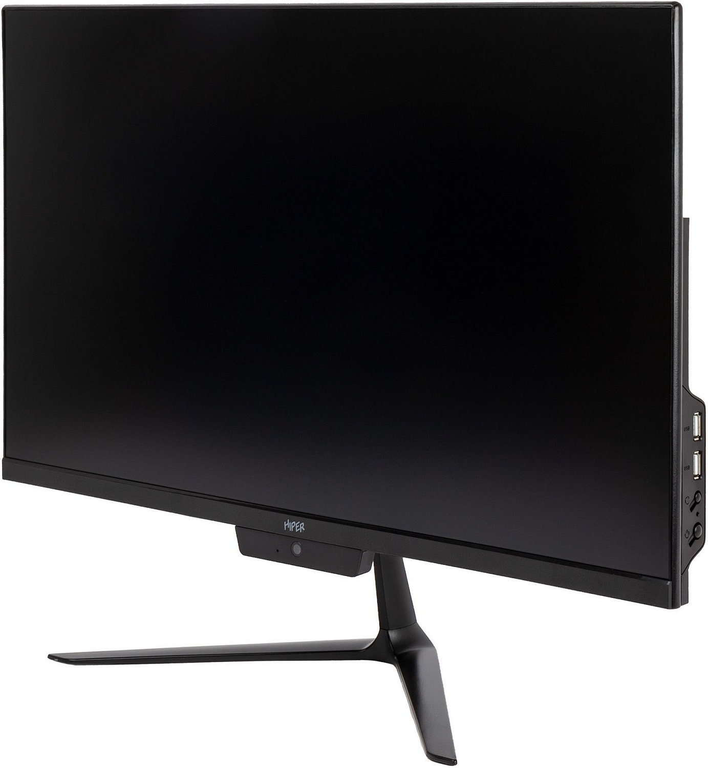 Моноблок Hiper V2 23.8" Full HD i7 9700 (3) 8Gb SSD512Gb UHDG 630 noOS GbitEth WiFi BT 120W Cam черный 1920x1080