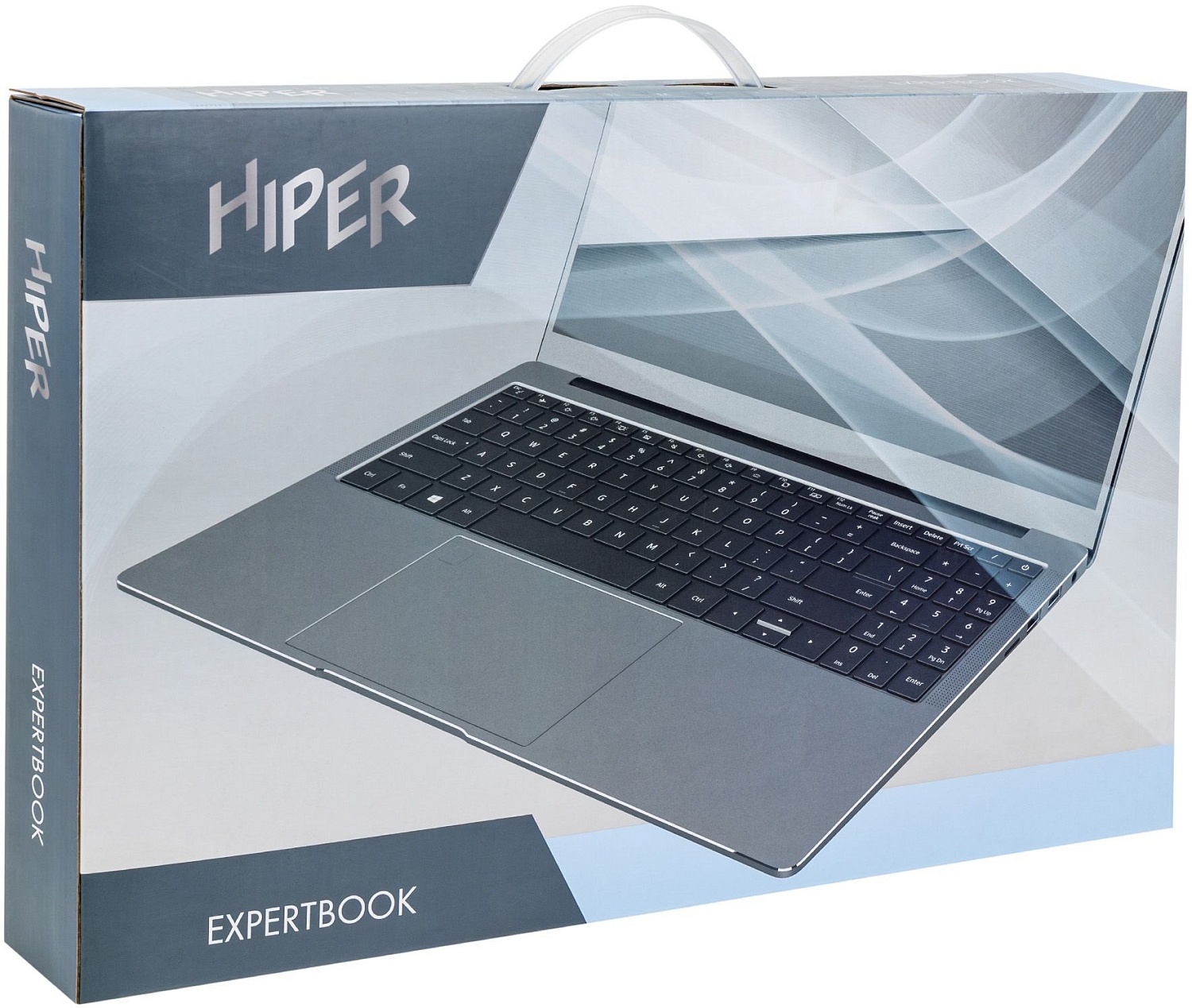 Ноутбук Hiper Expertbook MTL1601 Core i5 1235U 16Gb SSD1Tb Intel Iris Xe graphics 16.1" IPS FHD (1920x1080) noOS silver WiFi BT Cam 4700mAh (MTL1601D1235UDS)