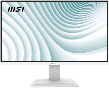 Монитор 23.8" MSI PRO MP243XW White (IPS, 1920x1080, HDMI+DP, 4 ms, 178°/178°, 300 cd/m, 1000:1 (100M:1), 100Hz, Spk)