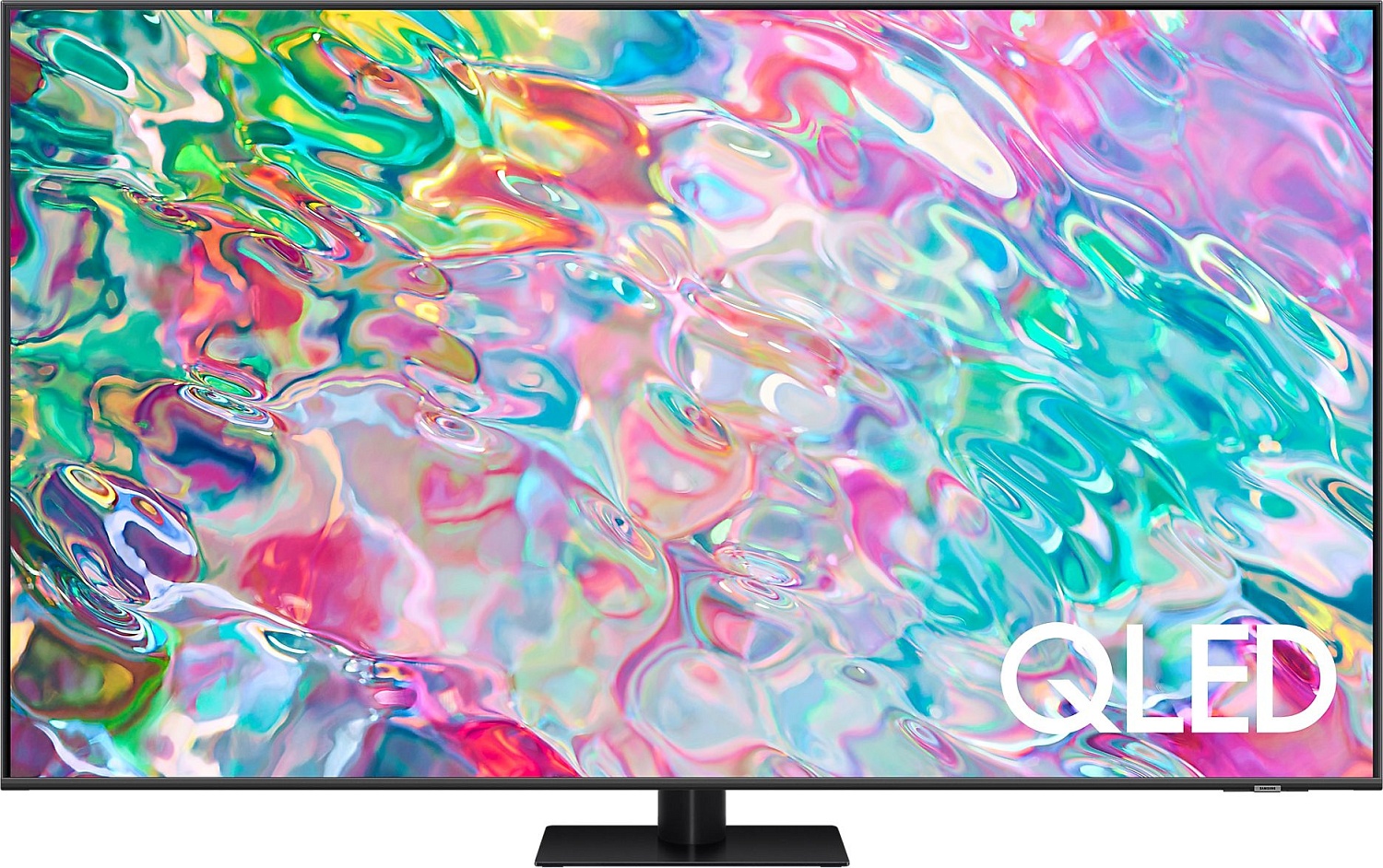 Телевизор QLED Samsung 85" QE85Q70BAUXCE Q темно-серый 4K Ultra HD 120Hz DVB-T DVB-T2 DVB-C DVB-S DVB-S2 USB WiFi Smart TV (RUS)