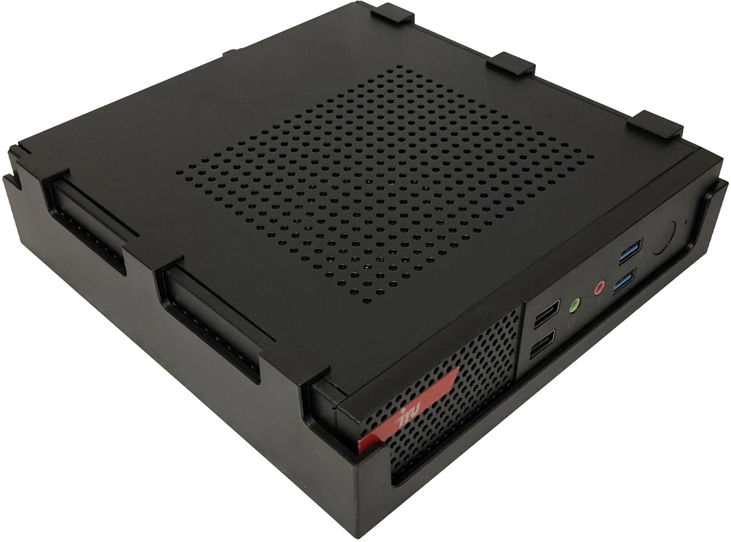 Неттоп IRU Tactio 310H6ATF slim i5 12400 (2.5) 16Gb SSD512Gb UHDG 730 Windows 11 Pro GbitEth WiFi BT 120W черный (RUS) (2131390)