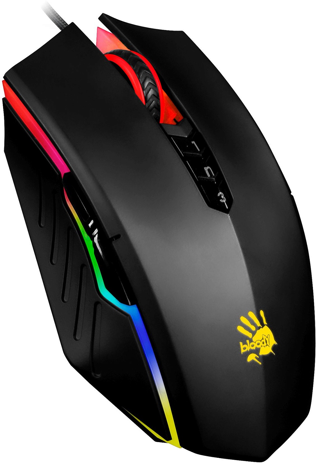 Мышь A4Tech Bloody A70A черный оптическая (6200dpi) USB (7but) Мышь A4Tech Bloody A70A черный оптическая (6200dpi) USB (7but)