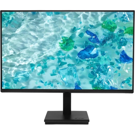 Монитор 27" ACER V277UGbmiipx Black (IPS, 2560x1440, 1 / 4ms, 350cd, 120Hz, 2xHDMI(2.0) + 1xDP(1.2) + SPK + Audio Out, Speakers 2Wx2, Internal, sync: FreeSync, hdr: HDR 10, Vesa:100x100, 90% DCI-P3)