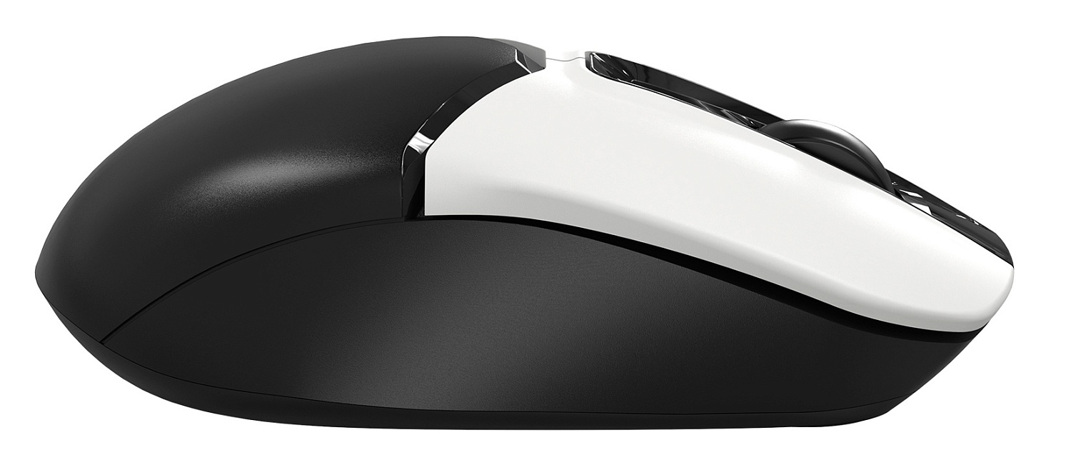 Мышь A4Tech Fstyler FG12 Panda белый/черный оптическая (1200dpi) беспроводная USB (3but) Мышь A4Tech Fstyler FG12 Panda белый/черный оптическая (1200dpi) беспроводная USB (3but)
