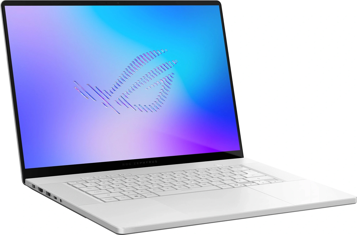 Ноутбук Asus ROG Zephyrus G16 GU606AW-TB032W Core Ultra 9 386H 32Gb SSD1Tb NVIDIA GeForce RTX5080 16Gb 16" OLED 2.5K (2560x1600) Windows 11 Home white WiFi BT Cam Bag (90NR0PG1-M001C0)