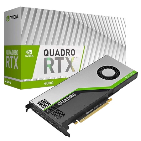 Quadro RTX4000 (VCQRTX4000-UPG-PB) QUAD,RTX4000,8GB,PCI-Ex16 GEN3 RTL {4}