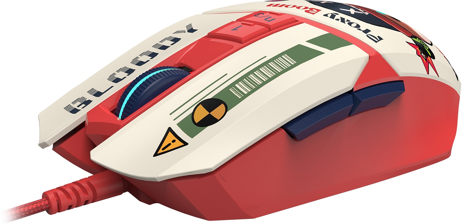 Мышь A4Tech Bloody W63 Max Proxy Boom рисунок оптическая (120000dpi) USB Мышь A4Tech Bloody W63 Max Proxy Boom рисунок оптическая (120000dpi) USB