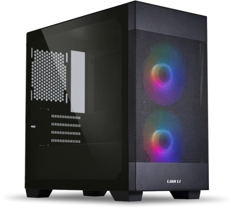 Корпус LIAN LI Lancool 205M Mesh Black,  Medium Case: Micro ATX/Mini-ITX, 2xUSB 3.0, 2xAudio, Included Fans: 2x140mm ARGB PWM