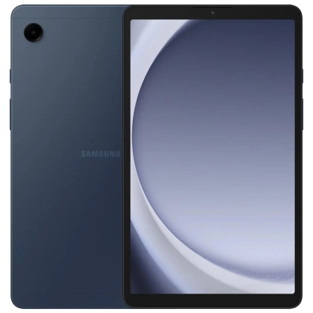 Планшет Samsung Galaxy Tab A9 SM-X115 Helio G99 (2.2) 8C RAM4Gb ROM64Gb 8.7" LCD 1340x800 3G 4G Android 13 темно-синий 8Mpix 2Mpix BT GPS WiFi Touch microSD 1Tb 5100mAh 7hr