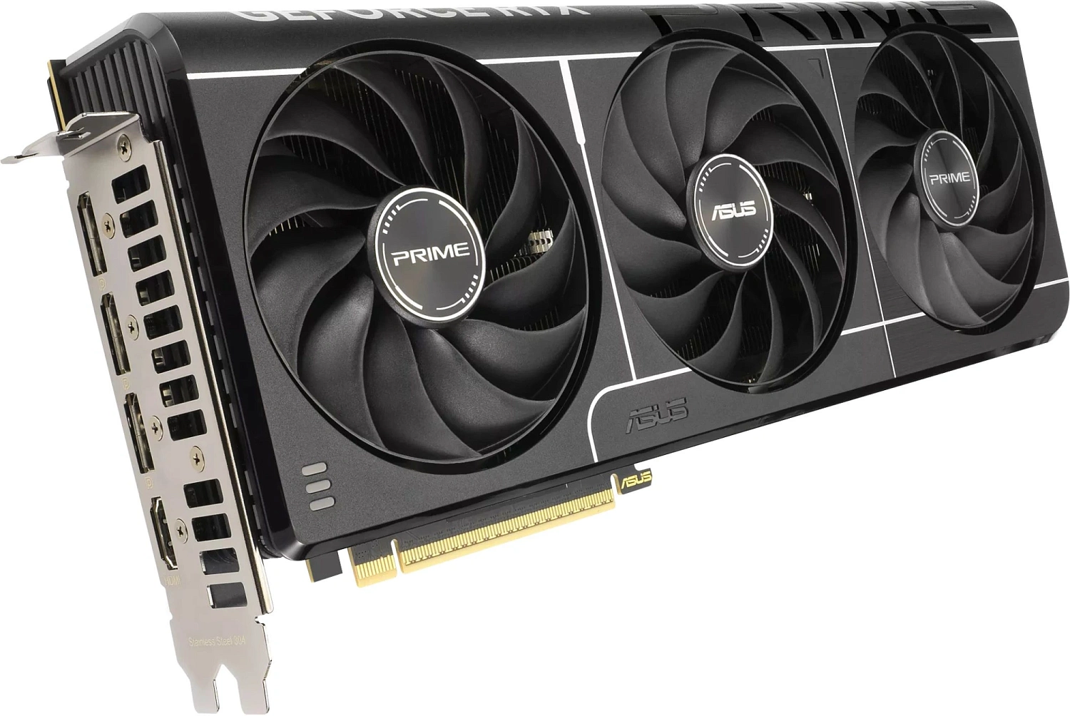 Видеокарта Asus PCI-E 5.0 PRIME-RTX5080-16G NVIDIA GeForce RTX 5080 16Gb 256bit GDDR7 2617/30000 HDMIx1 DPx3 HDCP Ret
