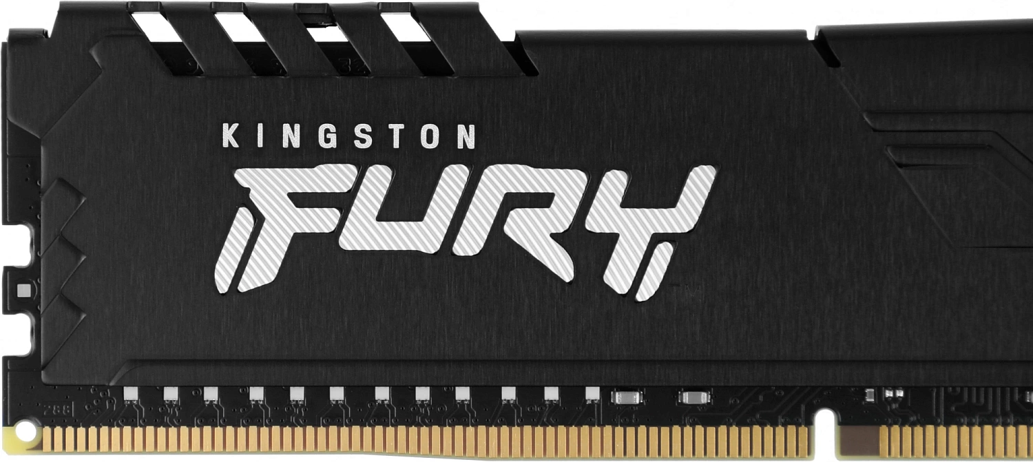 Память DDR4 2x32Gb 3600MHz Kingston KF436C18BBK2/64 Fury Beast Black RTL Gaming PC4-28800 CL18 DIMM 288-pin 1.35В dual rank с радиатором Ret