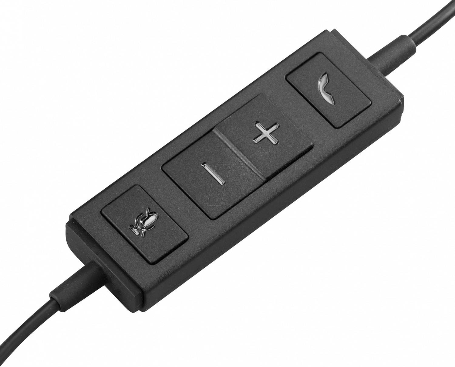 Наушники с микрофоном Logitech H570e черный накладные USB оголовье (981-000571)