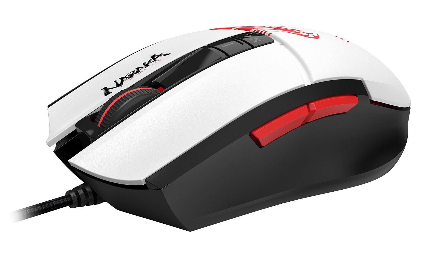 Мышь A4Tech Bloody L65 Max белый/рисунок оптическая (12000dpi) USB (6but) Мышь A4Tech Bloody L65 Max белый/рисунок оптическая (12000dpi) USB (6but)