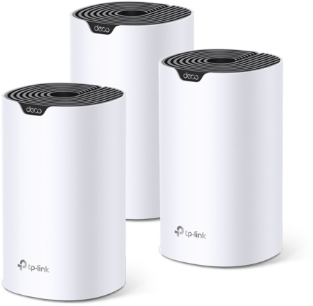 Бесшовный Mesh роутер TP-Link Deco S4(3-Pack) AC1200 10/100/1000BASE-TX белый