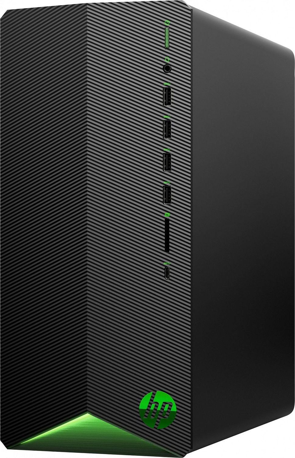 ПК HP Pavilion TG01-2104ur MT Ryzen 5 5600G (3.9) 8Gb SSD256Gb GTX1650 4Gb CR Free DOS 3.0 GbitEth WiFi BT 310W черный (5S4G1EA)