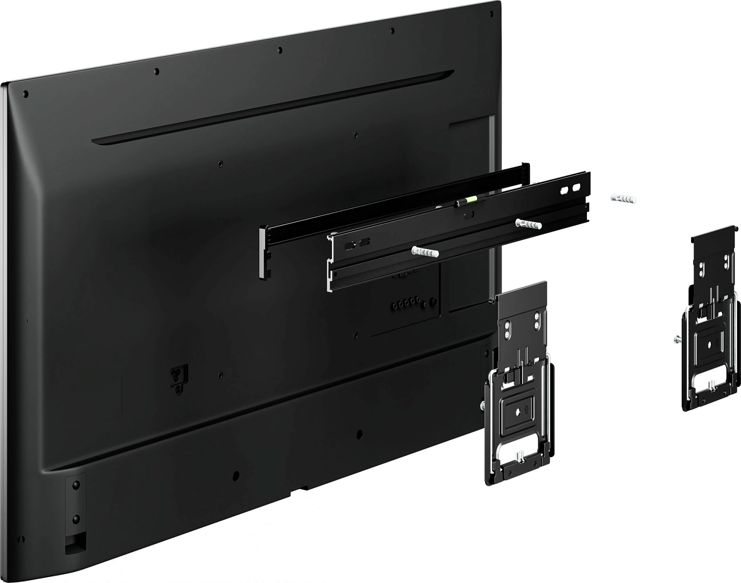 Кронштейн для телевизора Hyundai SL-X3 черный 32"-65" макс.75кг настенный фиксированный