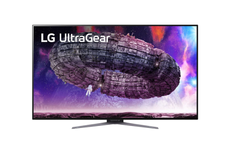 Монитор LG 48" 48GQ900-B OLED, 3840x2160, 0.1ms, Mega DCR, 178°/178°, 3*HDMI, DP, USB-Hub, 120Hz, HDR10, NVIDIA G-Sync, AMD FreeSync Premium, MM, Black 1 year