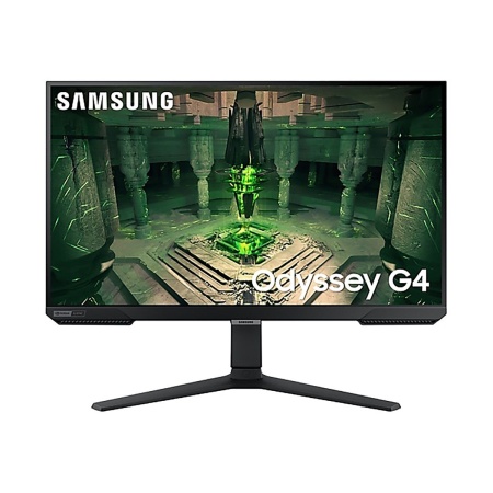 Монитор Samsung 25" S25BG400EI Odyssey G4 Black (IPS, 1920x1080, HDMI+HDMI+DP, 1 ms, 178°/178°, 400 cd/m, 1000:1, 240Hz, Pivot)