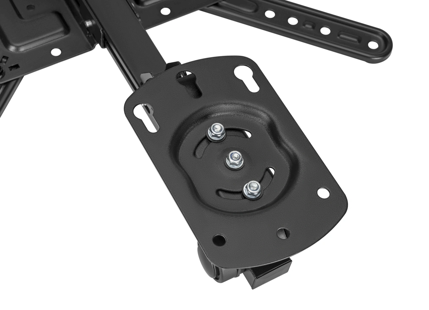 Кронштейн для телевизора Ultramounts UM967 черный 23"-55" макс.20кг потолочный поворот и наклон