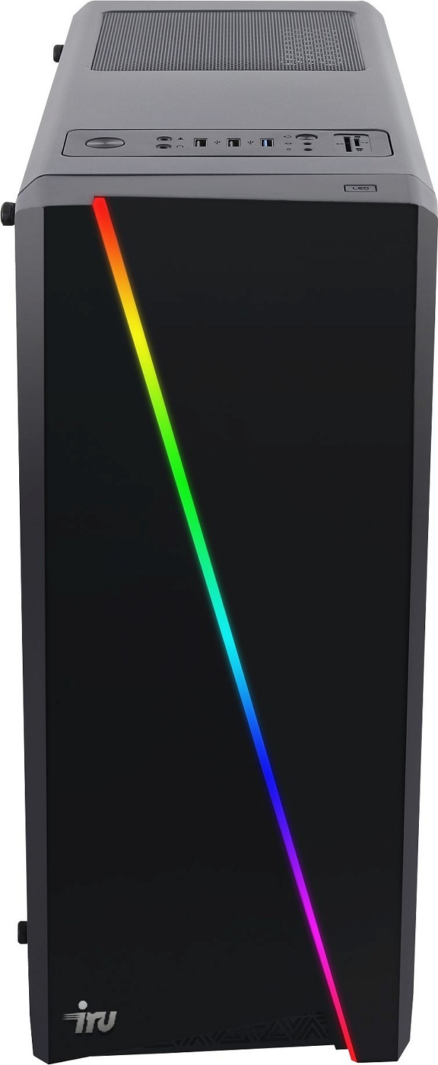 ПК IRU Game 310H5GE MT i3 10105F (3.7) 8Gb SSD1Tb GTX1660 Super 6Gb Free DOS GbitEth 500W черный (1856570)