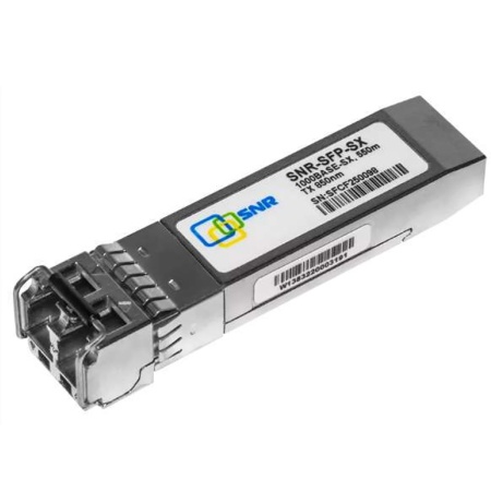 SFP 100BASE-SX, SWL, MMF, LC duplex, 850нм, up to 550м (7.5dB), analog CISCO GLC-SX-MM