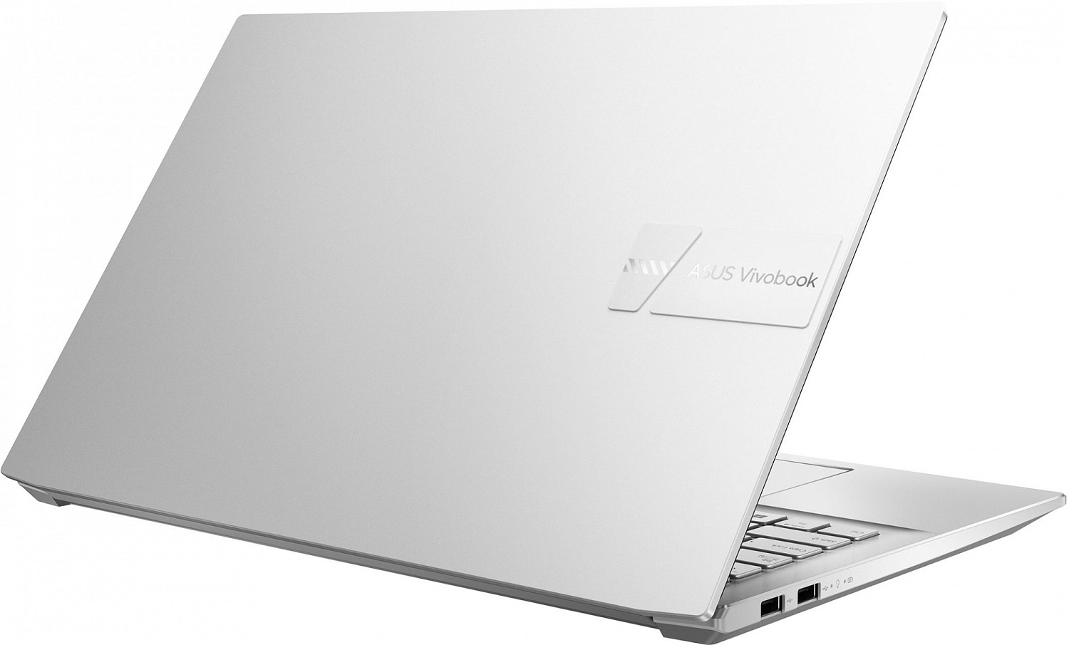 Ноутбук Asus Vivobook Pro 15 OLED M6500XU-MA106 Ryzen 9 7940HS 16Gb SSD1Tb NVIDIA GeForce RTX4050 6Gb 15.6" OLED 2.8K (2880x1620) noOS silver WiFi BT Cam (90NB1202-M00440)