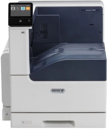 Цветной принтер  XEROX VersaLink C7000N (A3, LED, 1200х2400dpi, 35/35ppm, max 153K pages per month, 2Gb, 1.05 GHz, PS3, PCL5c/6,  Gigabit Eth) Необходимо добавить C7000EUD