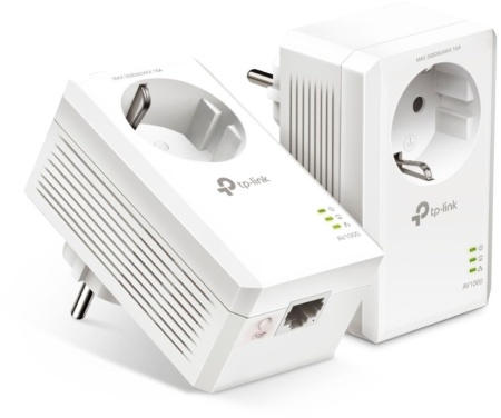 Сетевой адаптер Powerline TP-Link TL-PA7017P KIT AV1000 Gigabit Ethernet (упак.:2шт)