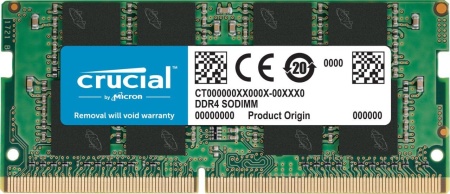 Память DDR4 8GB 3200MHz Crucial CT8G4SFS832A OEM PC4-25600 CL22 SO-DIMM 260-pin 1.2В single rank OEM