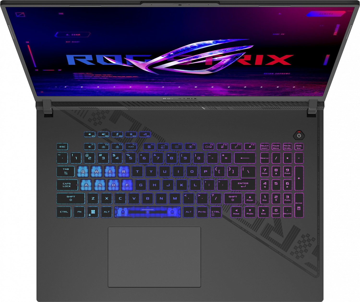 Ноутбук Asus ROG Strix G18 G814JI-N6157 Core i7 13650HX 16Gb SSD1Tb NVIDIA GeForce RTX4070 8Gb 18" IPS WQXGA (2560x1600) noOS grey WiFi BT Cam (90NR0D01-M00960)