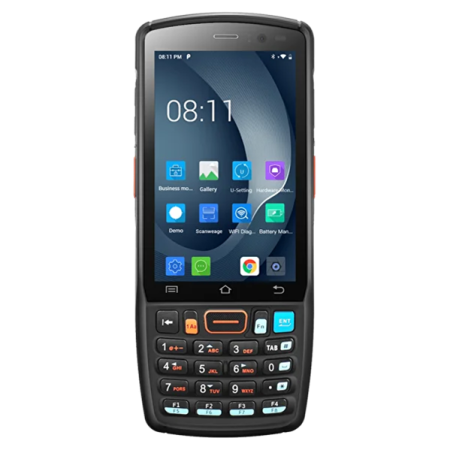 Терминал сбора данных UROVO DT40S: Android 12/1.8 GHz/8хCore, Cortex A53/Qualcomm SD 450/RAM 3 GB/ROM 32 GB/UROVO SE2030W/2D Imager/4.0"/480 x 800/Bluetooth/GPS/Wi-Fi/4500mah/IP 67/240 g/27к  (ПРОМО ЦЕНА)