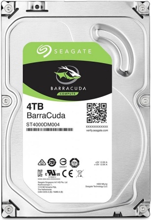 Жесткий диск Seagate SATA-III 4Tb ST4000DM004 Barracuda (5400rpm) 256Mb 3.5"