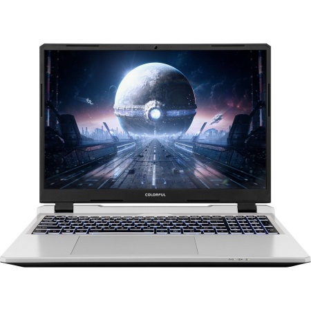 Ноутбук Colorful EVOL P15 24-HD55D16512A-G-RU-KA Intel Core i5-12450H/16Gb/SSD512Gb/RTX 4050 6Gb/15.6"/IPS/FHD/144Hz/Win11/white