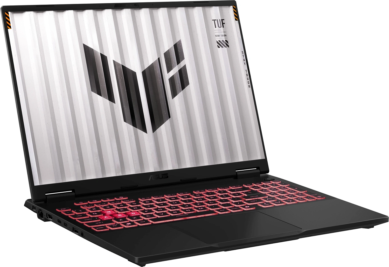 Ноутбук Asus TUF Gaming A16 FA608PP-QT006 Ryzen 9 8940HX 16Gb SSD512Gb NVIDIA GeForce RTX 5070 8Gb 16" IPS WQXGA (2560x1600) без ОС grey WiFi BT Cam (90NR0MD1-M00A50)