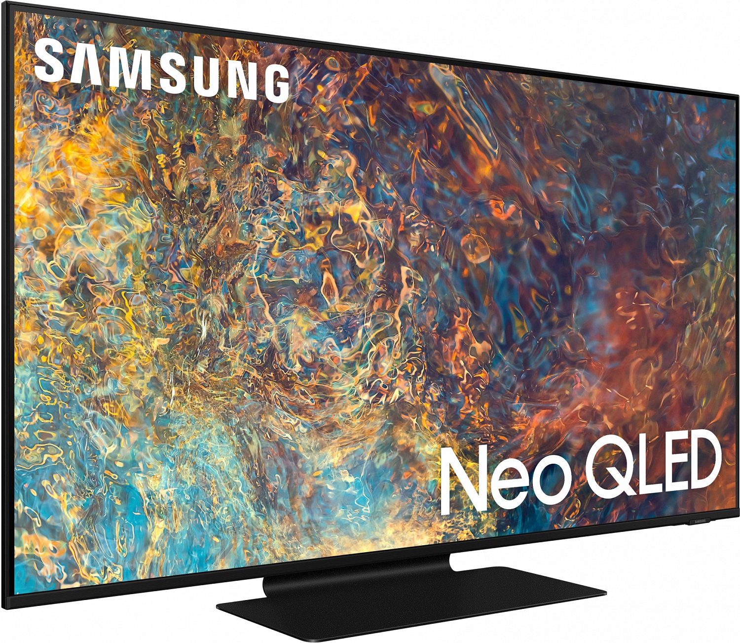 Телевизор QLED Samsung 55" QE55QN90BAUXCE Series 9 черный 4K Ultra HD 120Hz DVB-T2 DVB-C DVB-S2 USB WiFi Smart TV (RUS)
