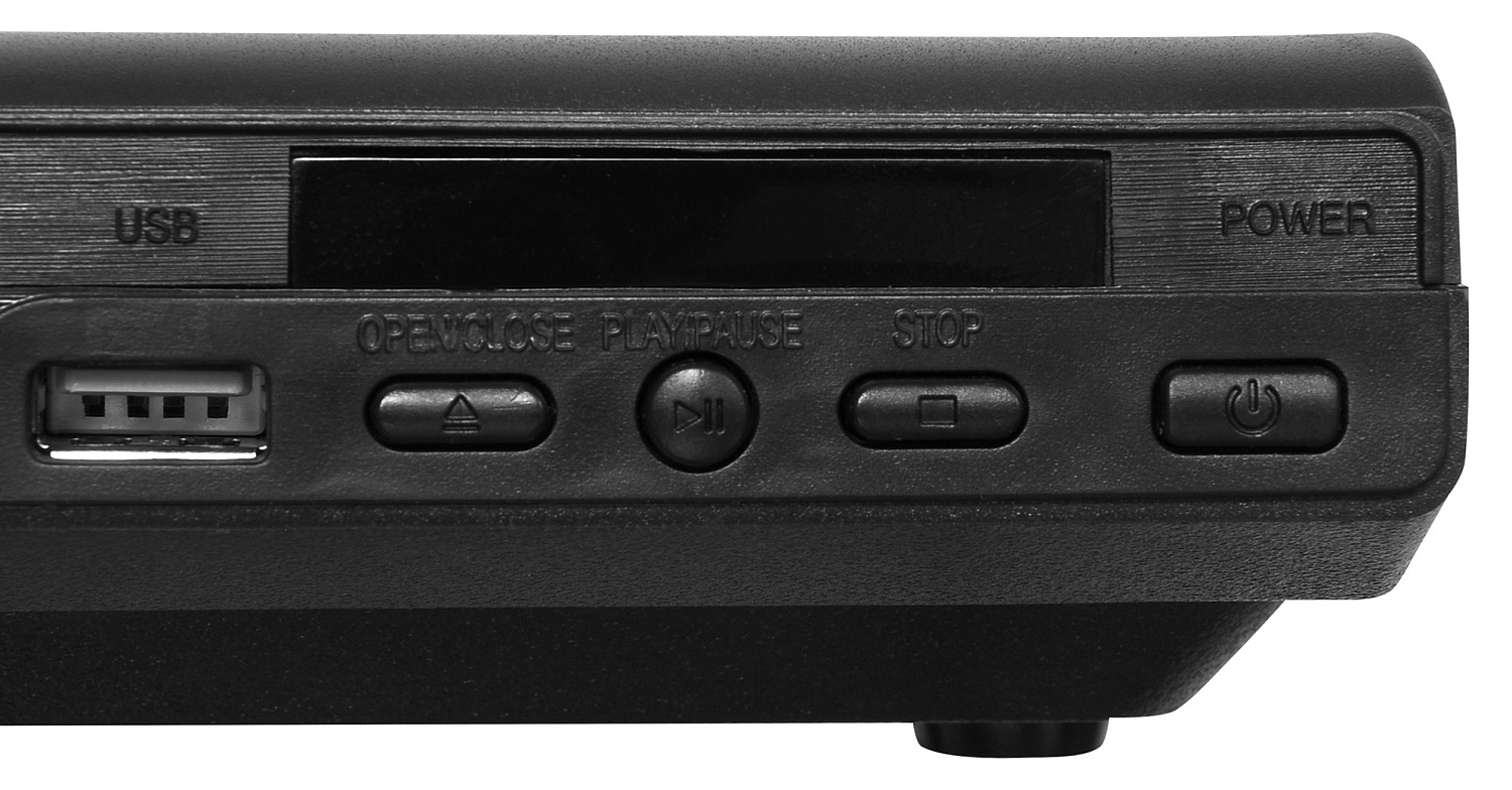 Плеер DVD Hyundai H-DVD160 черный ПДУ