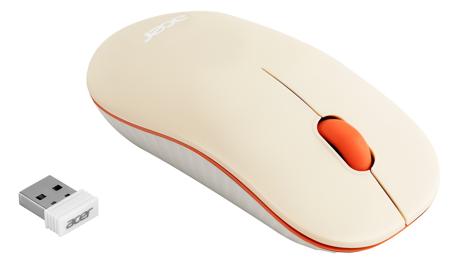 Мышь Acer OMR200 бежевый оптическая (1200dpi) беспроводная USB для ноутбука (2but) Мышь Acer OMR200 бежевый оптическая (1200dpi) беспроводная USB для ноутбука (2but)