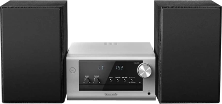 Микросистема Panasonic SC-PM700EE-S серебристый 80Вт CD CDRW FM USB BT