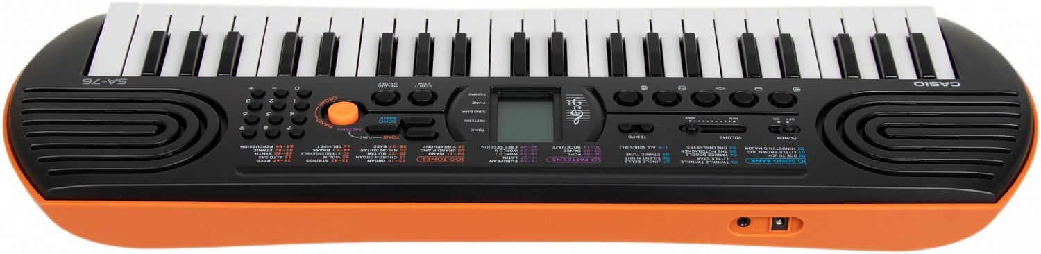 Синтезатор Casio SA-76 44клав. оранжевый Синтезатор Casio SA-76 44клав. оранжевый