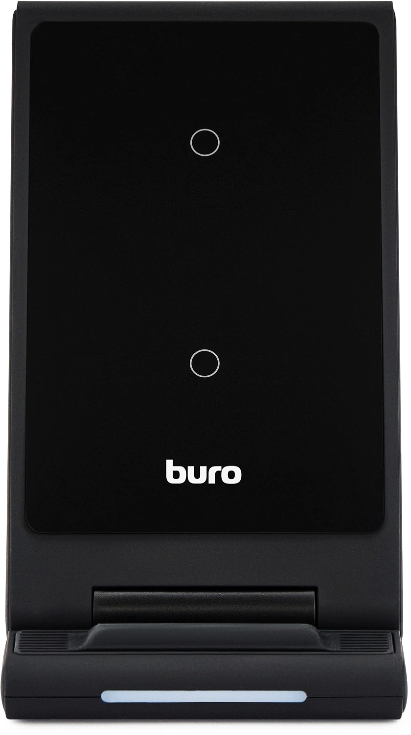 Беспроводное зар./устр. Buro CWC-QC5 15W 3A (QI) USB-C универсальное черный (CWC-QC5A15BK)
