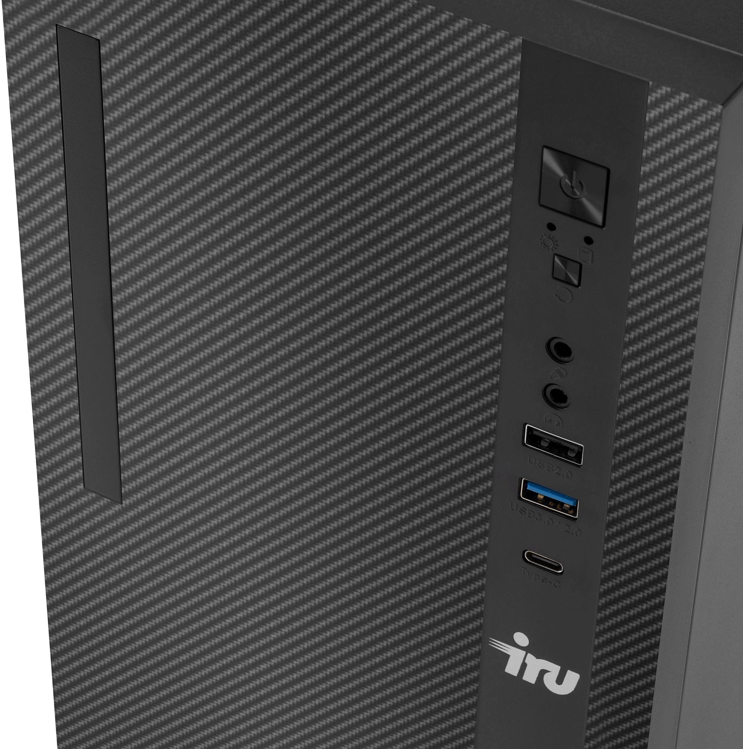 ПК IRU Planio 310H6SC MT i3 14100F (3.4) 16Gb SSD512Gb GT610 2Gb Windows 11 Pro GbitEth 230W черный (2153498)