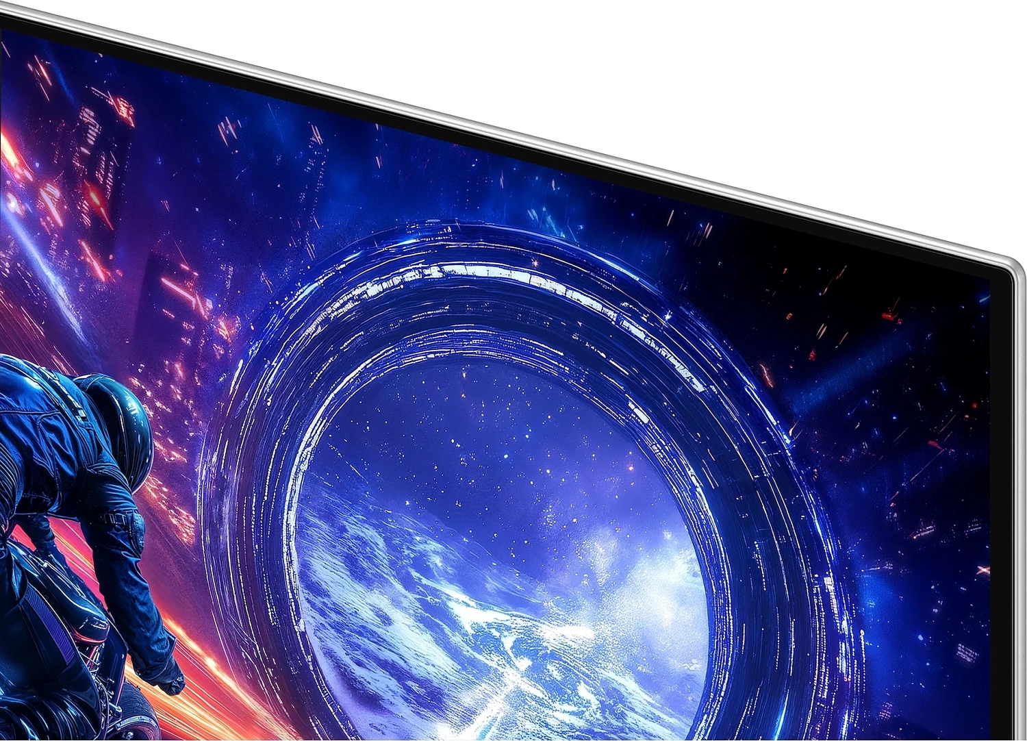 27" Монитор Samsung Odyssey OLED G6 G60SF S27FG602SI Silver QHD (2560x1440), OLED, 500Hz, HDMIx2+DP