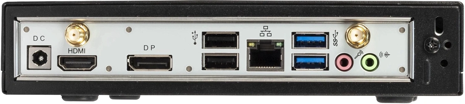 ПК Мини Amur Финвал H6I12 i5 12400 (2.5) 16Gb SSD512Gb UHDG 730 FreeDOS GbitEth WiFi BT 120W черный (RUS) (2147545)