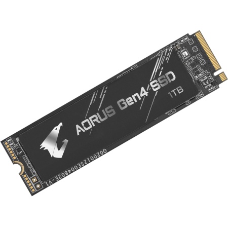 M.2 2280 1TB Gigabyte AORUS Client SSD GP-AG41TB PCIe Gen4x4 with NVMe, 5000/4400, IOPS 750/700K, GP-AG41TB MTBF 1.77M, 3D TLC, 1024MB, 1800TBW, 0.99DWPD, RTL {10} (809362)