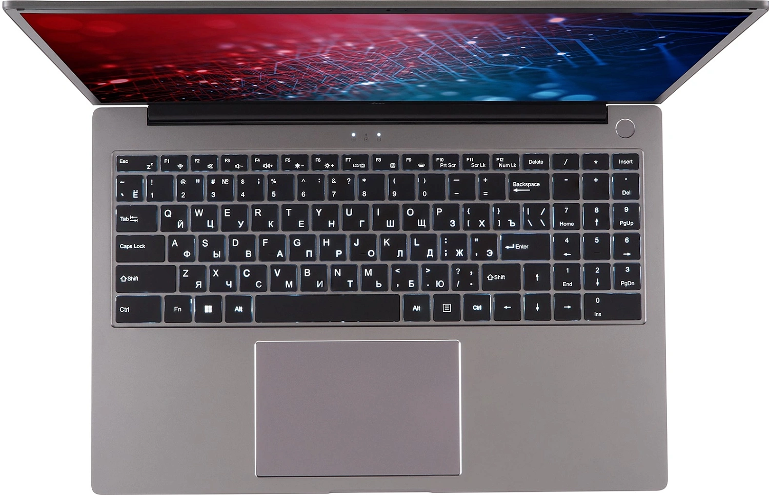 Ноутбук IRU Strato 16ALMR Core i5 12450H 16Gb SSD512Gb Intel UHD Graphics 16" IPS WUXGA (2560x1600) Windows 11 Pro silver WiFi BT Cam 5400mAh (2159330)