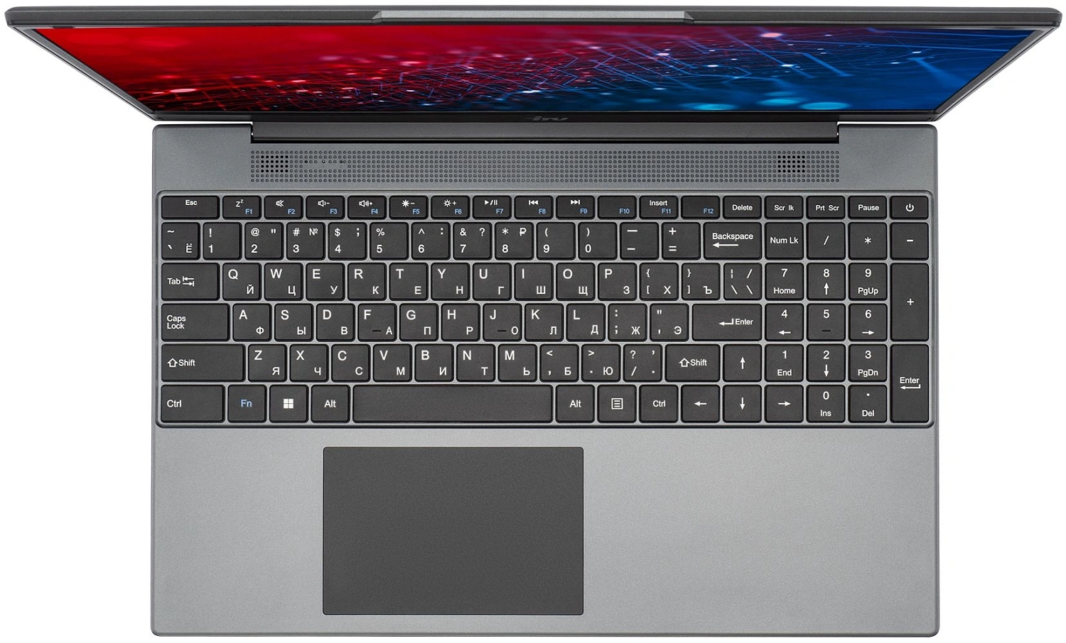 Ноутбук IRU Калибр 15PH Ryzen 7 5700U 16Gb SSD512Gb AMD Radeon Rx Vega 8 15.6" IPS FHD (1920x1080) Free DOS black WiFi BT Cam 4350mAh (2057199)