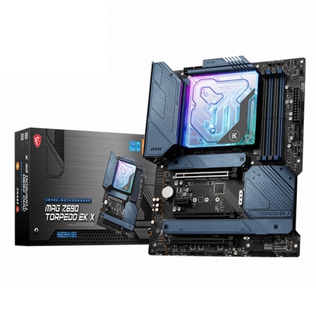 MAG Z690 TORPEDO EK X Z690, LGA1700, 4DDR5, 3PCIEx16,1PCIEx1,4M.2,6SATA3,1USB3.2 (896690)