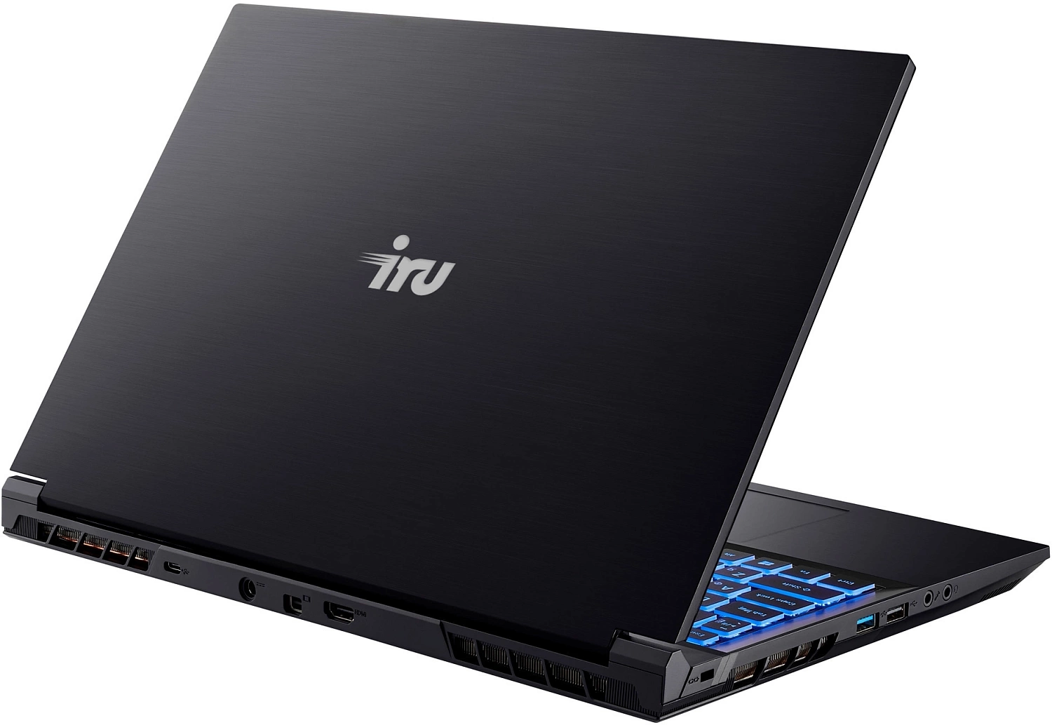 Ноутбук IRU Калибр 15ALC Core i5 12500H 8Gb SSD256Gb NVIDIA GeForce GTX 1650 4Gb 15.6" IPS FHD (1920x1080) Free DOS black WiFi BT Cam 3465mAh