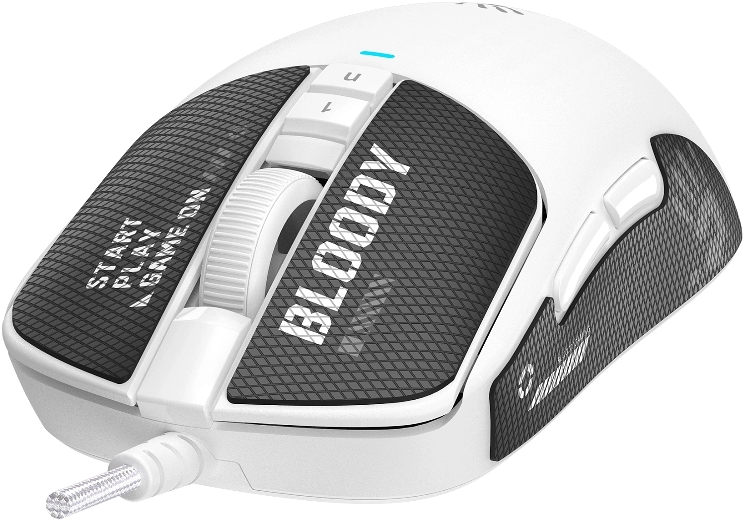 Мышь A4Tech Bloody W72 Ultra белый оптическая 20000dpi USB 7but Мышь A4Tech Bloody W72 Ultra белый оптическая 20000dpi USB 7but